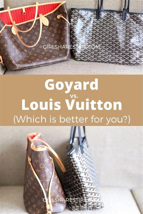 goyard louis vuitton|goyard vs louis vuitton.